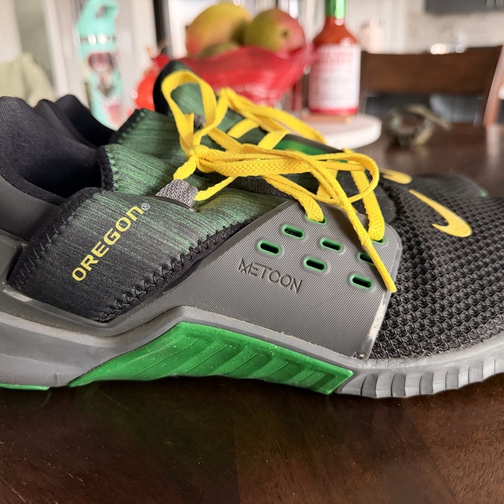 Nike Metcon Training Shoe in Black, Green & Yellow